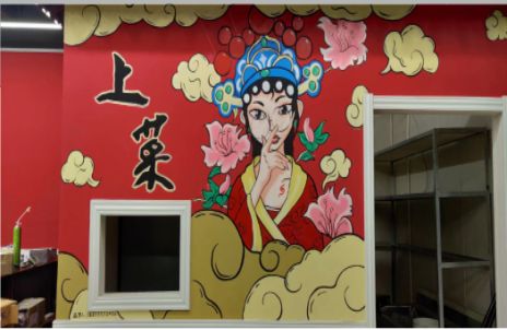 营山县墙体彩绘的发展和应用