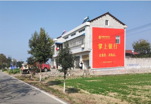 营山县墙体广告具有的独特优势