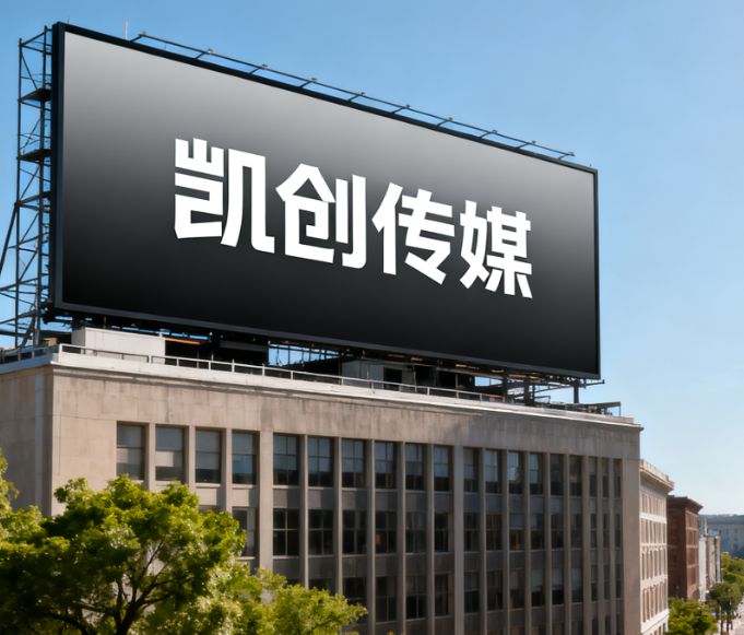 营山县户外广告牌的设计与制作