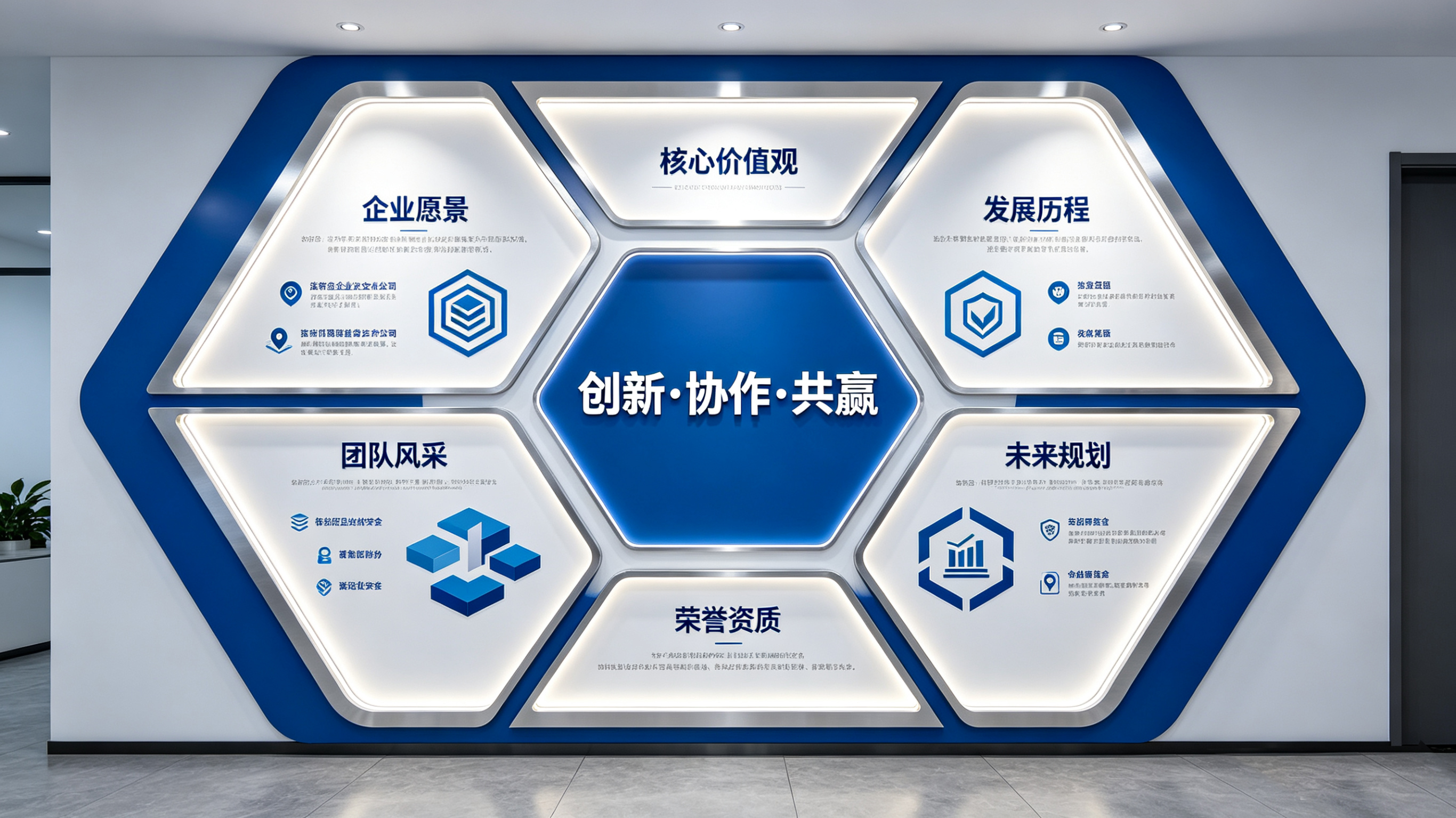 营山县企业文化墙六边形避坑指南（新手常犯5个错误）